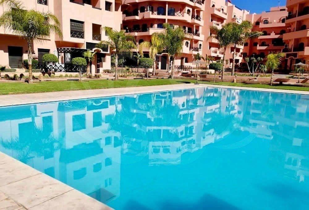 Appartement Un Moderne Chic Vue Sur Piscine Marrakesh