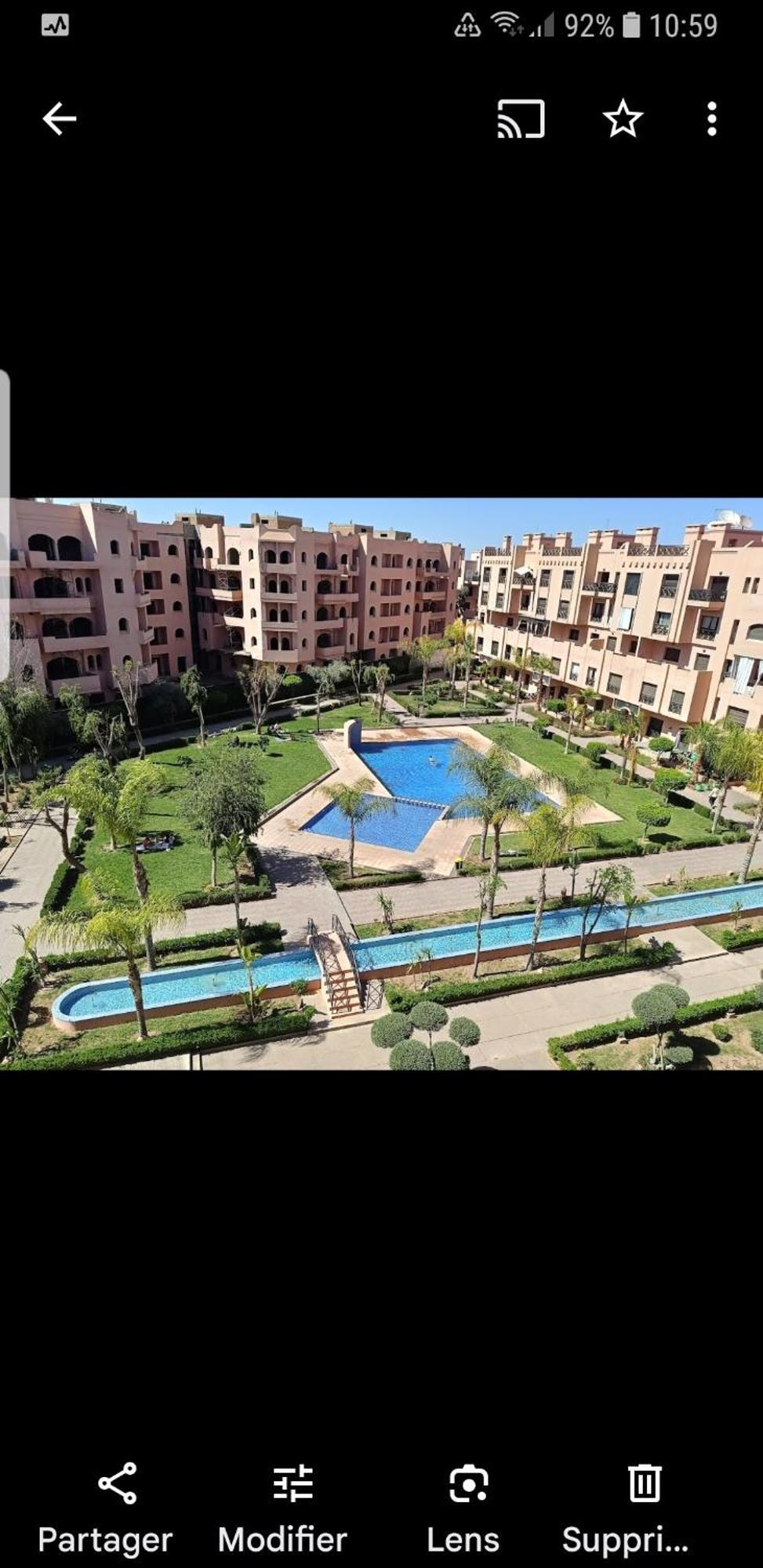 Appartement Un Moderne Chic Vue Sur Piscine Marrakesh